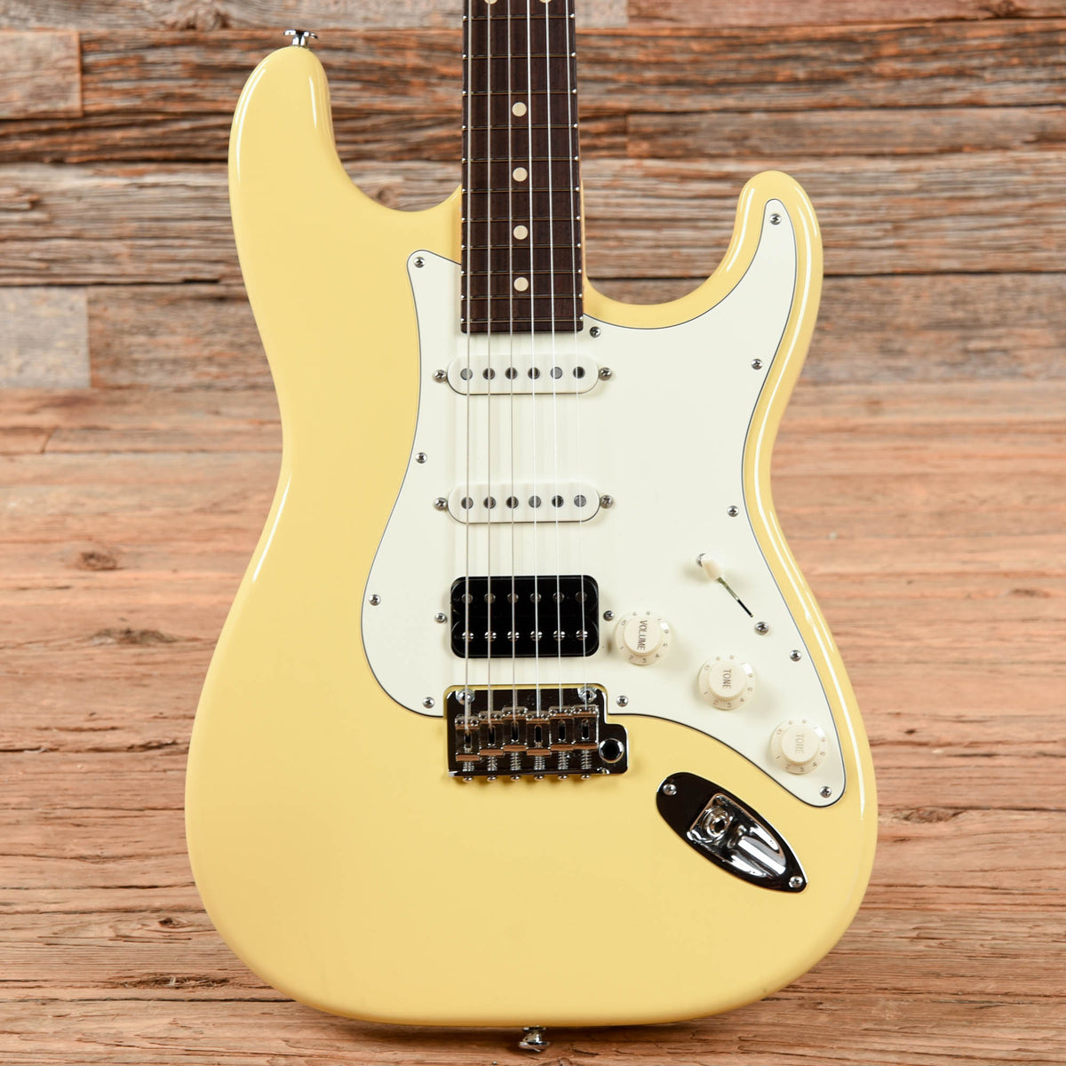 Suhr Antique HSS Vintage Yellow Electric Guitars / Solid Body