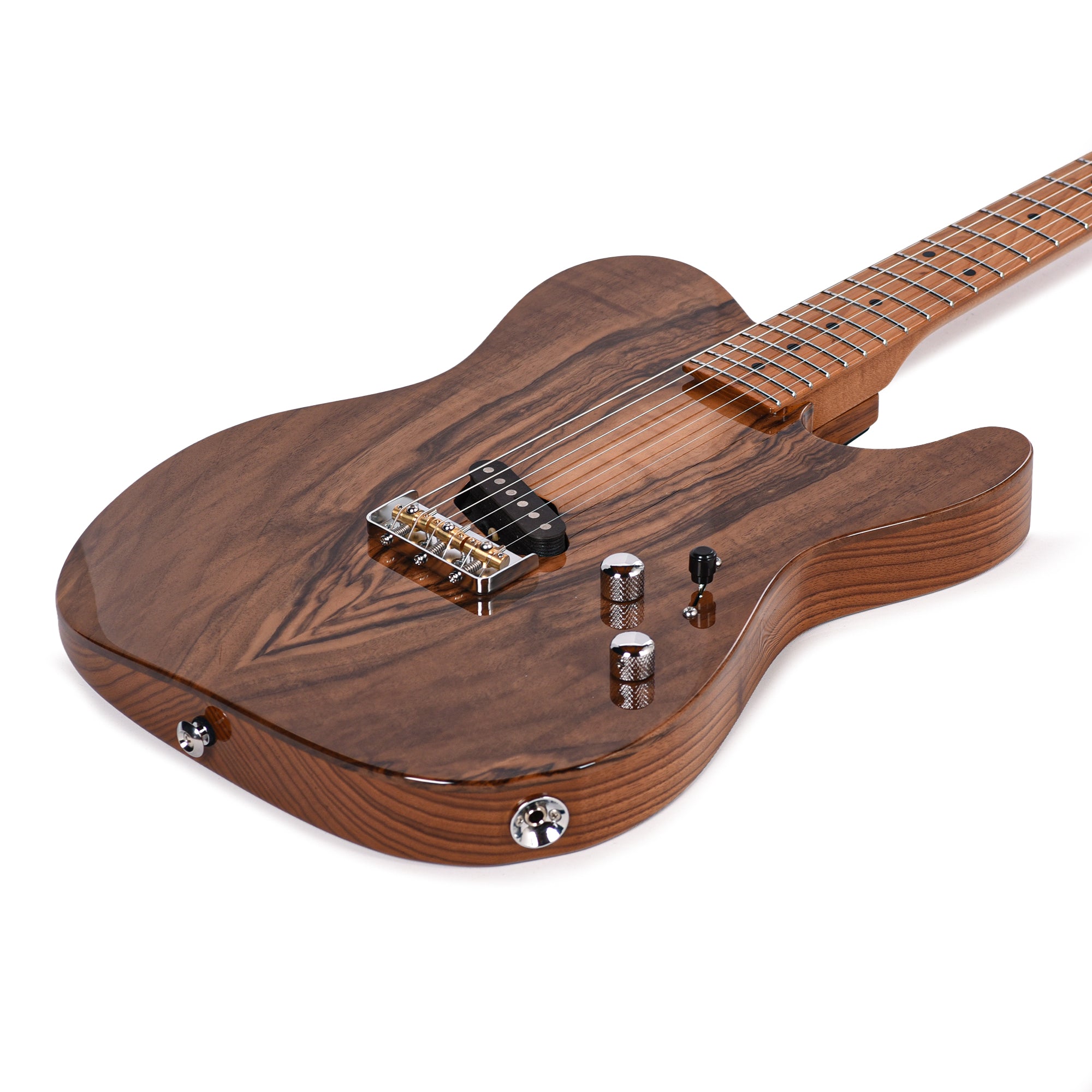 Suhr Custom Classic T Natural w/CME-Selected Figured Walnut Top Electric Guitars / Solid Body