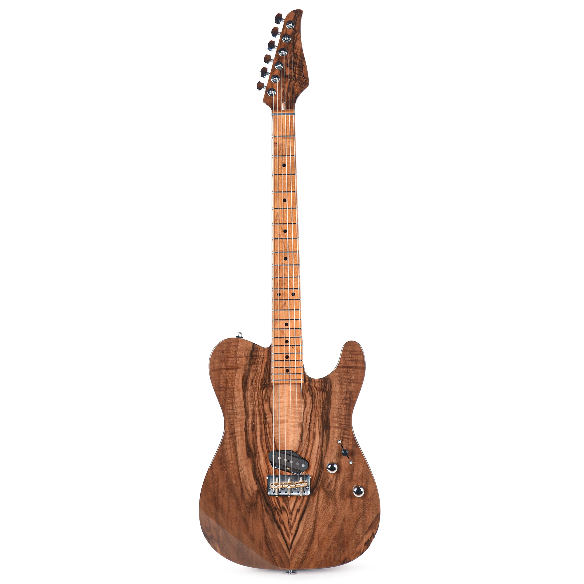 Suhr Custom Classic T Natural w/CME-Selected Figured Walnut Top Electric Guitars / Solid Body