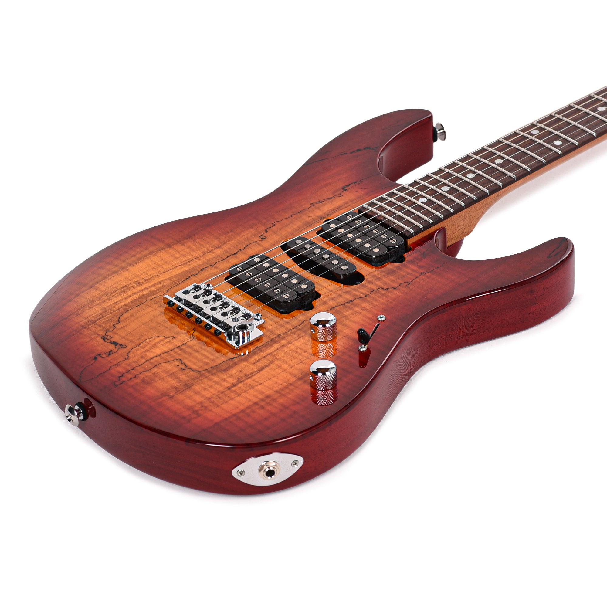 Suhr Custom Modern Aged Cherry Burst w/CME-Selected Spalt Maple Top Electric Guitars / Solid Body