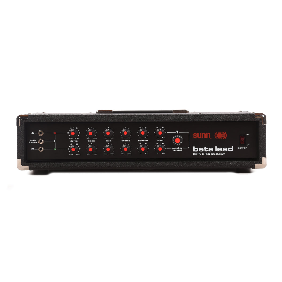 Sunn Beta Lead 200W Solid State CMOS Guitar Amp Head w/ Footswitch Amps / Guitar Amps / Guitar Heads