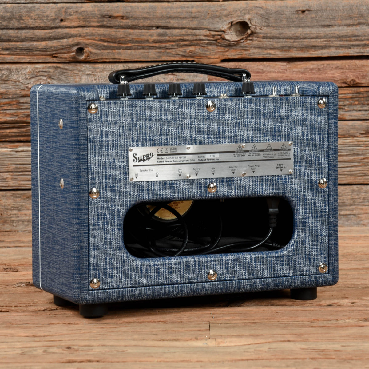 Supro 1605RJ '64 Reverb 5-Watt 1x8" Guitar Combo Amp Amps / Guitar Amps / Guitar Cabinets
