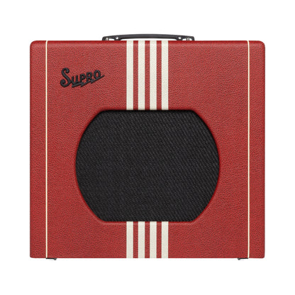 Supro Delta King 12 15W 1x12 Guitar Combo Amp w/ Reverb Limited Scarlett & Creme Amps / Guitar Amps / Guitar Combos
