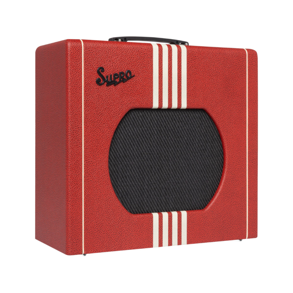 Supro Delta King 12 15W 1x12 Guitar Combo Amp w/ Reverb Limited Scarlett & Creme Amps / Guitar Amps / Guitar Combos