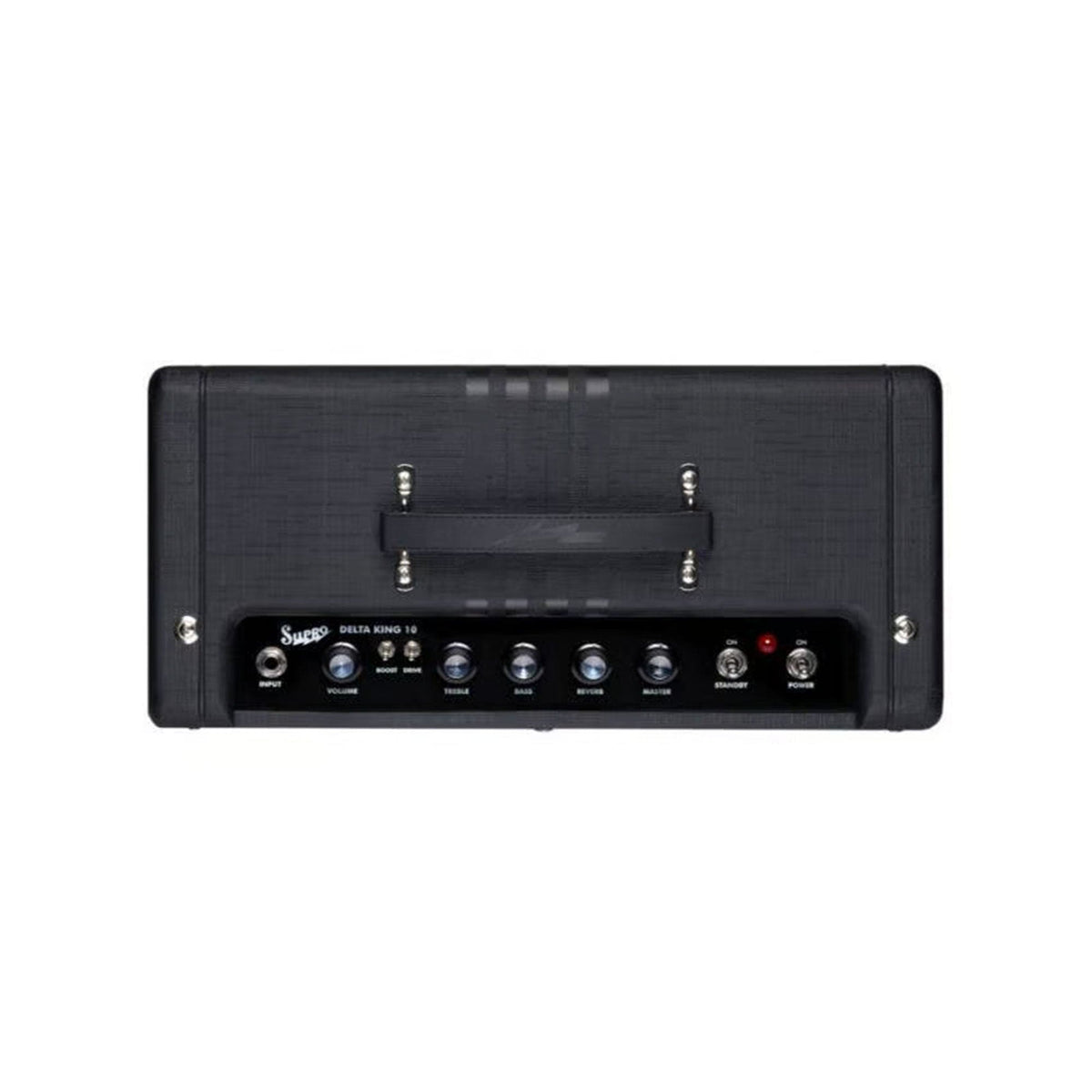 Supro Delta King 10 5W 1x10 Guitar Combo Amp w/ Reverb Black & Black Amps / Guitar Combos