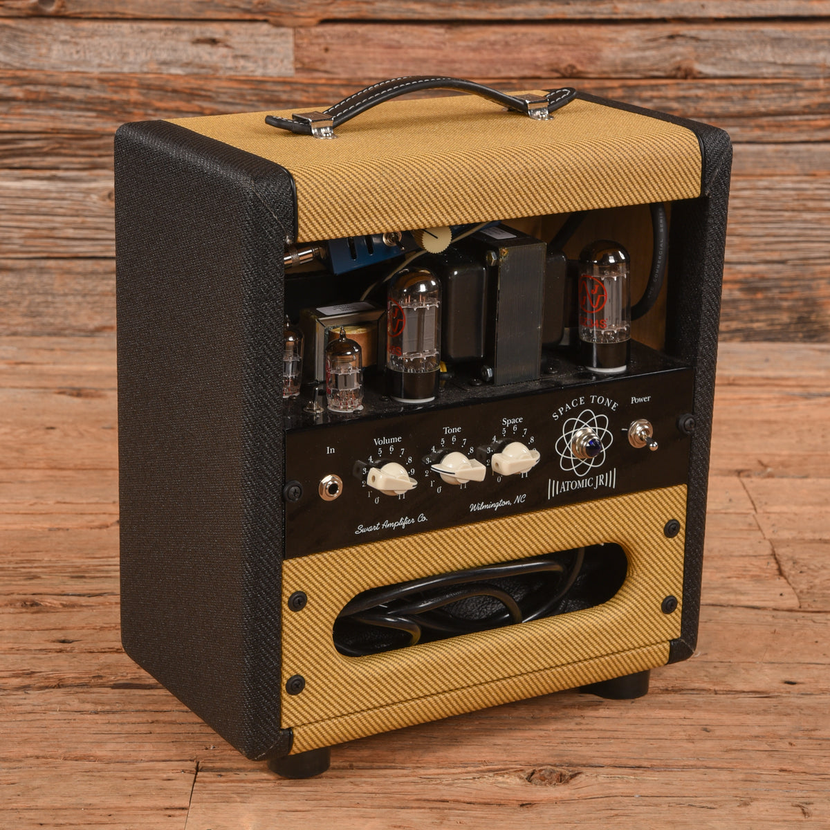 Swart Space Tone Atomic Junior 5-Watt 1x8" Guitar Combo Amp Amps / Guitar Amps / Guitar Cabinets