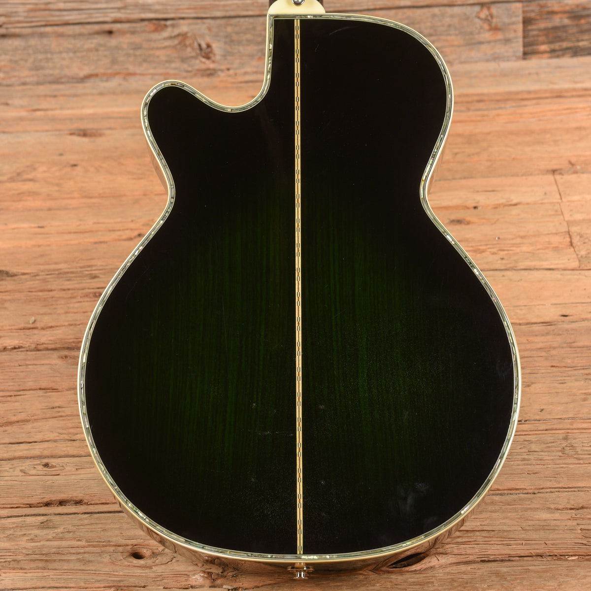 Takamine Custom Acoustic Guitar Green Green