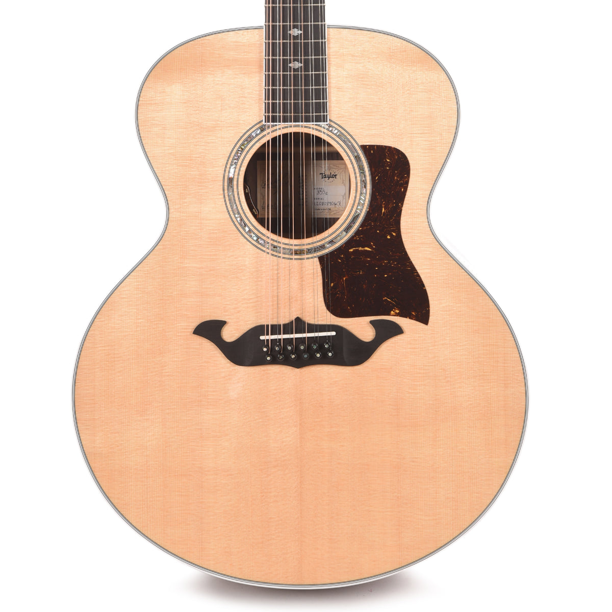 Taylor Legacy Collection 855e Jumbo 12-String Sitka/Indian Rosewood Natural Acoustic Guitars / 12-String
