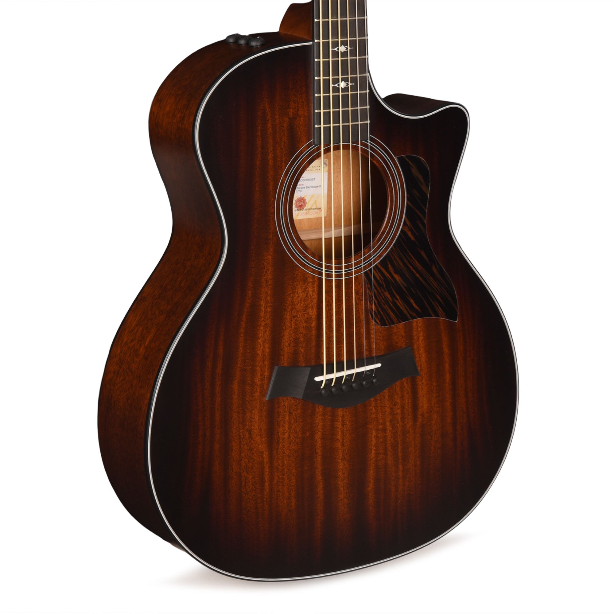 Taylor 324ce Baritone-6 LTD Grand Auditorium Mahogany Shaded Edgeburst ES2 Acoustic Guitars / Baritone