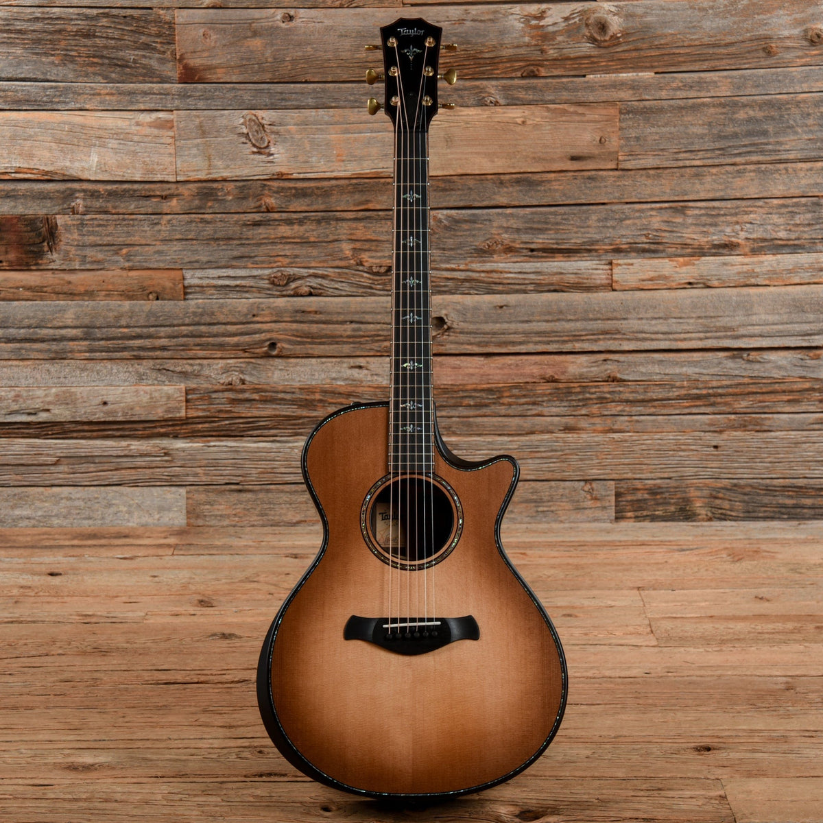 Taylor Builder's Edition 912ce Grand Concert Lutz Spruce/Rosewood Wild Honey Burst ES2 Acoustic Guitars / Concert