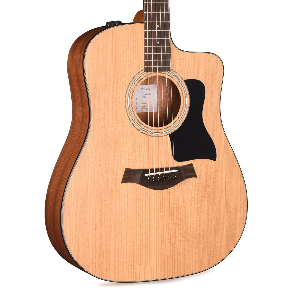 Taylor 110ce Dreadnought Torrefied Sitka/Sapele Natural ES2 Acoustic Guitars / Dreadnought