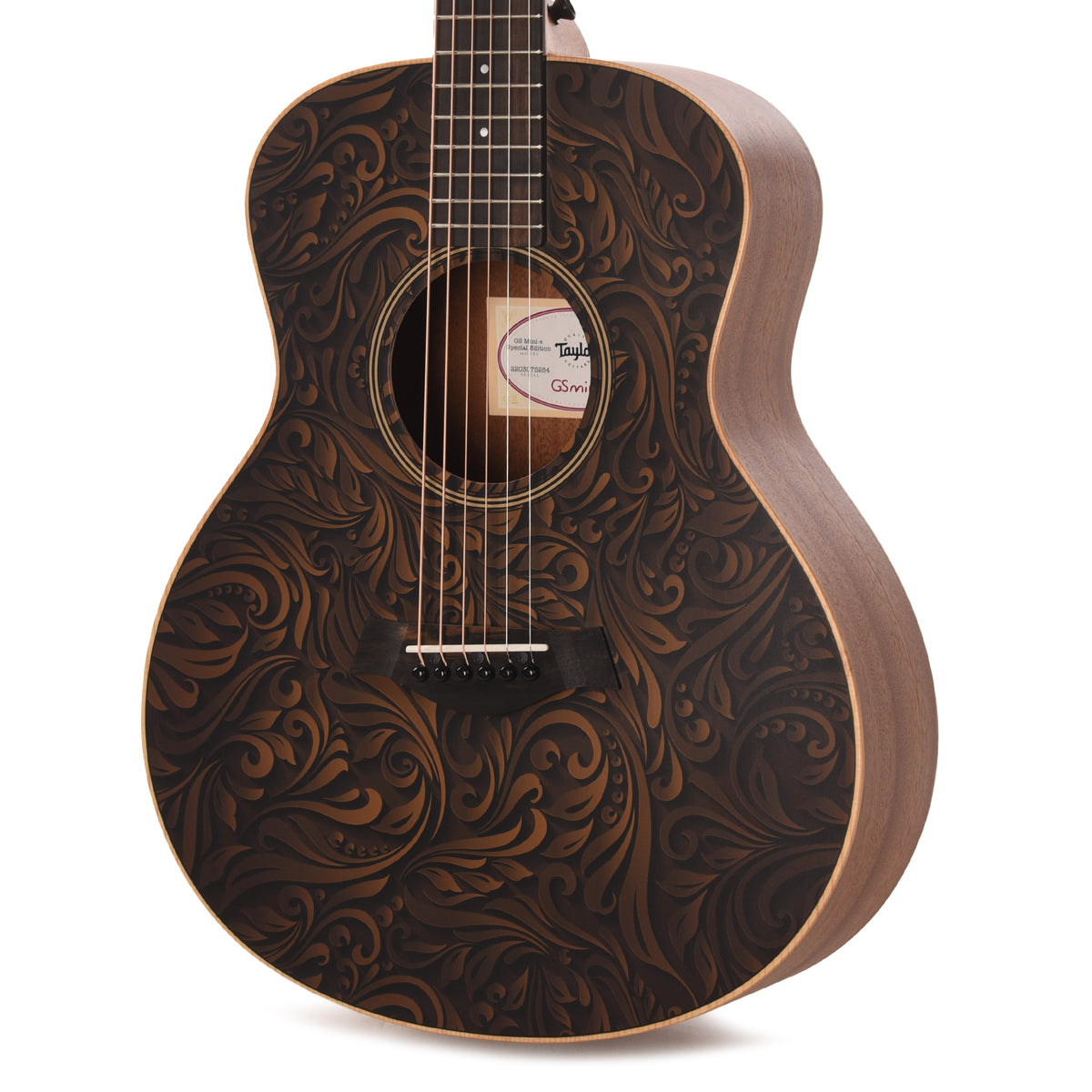 Taylor Special Edition GS Mini‐e Torrefied Sitka/Sapele Paisley Burst ES-B Acoustic Guitars / Mini/Travel