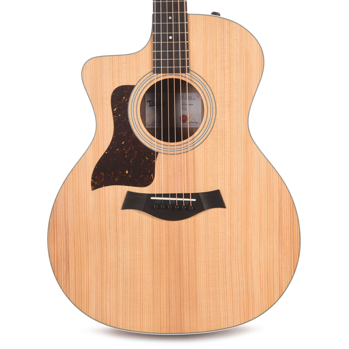 Taylor 214ce LEFTY Grand Auditorium Sitka/Walnut Natural ES2 Acoustic Guitars / OM and Auditorium