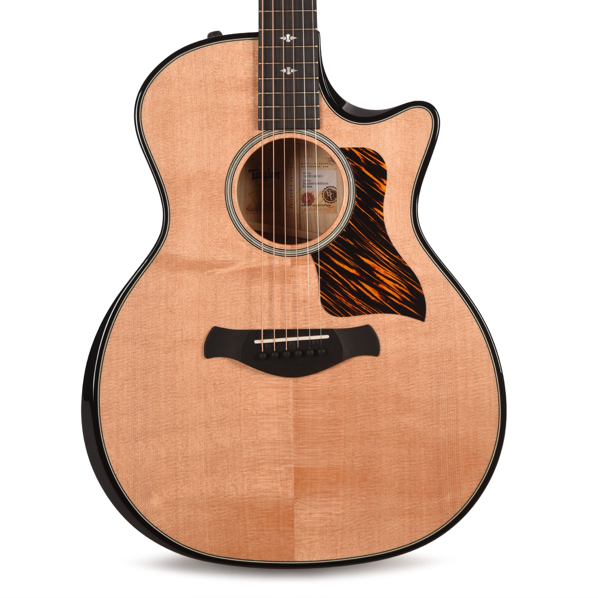 Taylor Builder's Edition 514ce Grand Auditorium Sitka/Urban Ash Natural ES2 Acoustic Guitars / OM and Auditorium