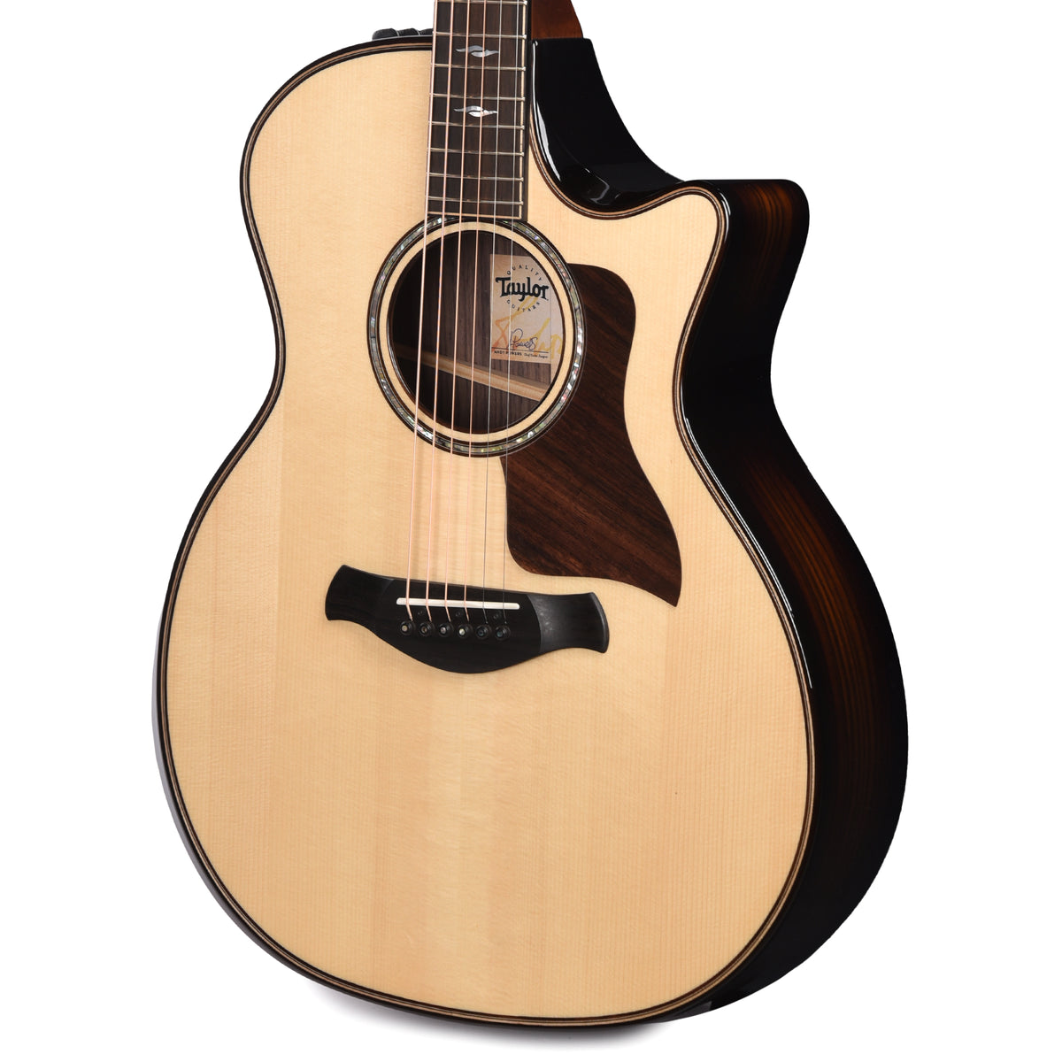 Taylor Builder's Edition 814ce Grand Auditorium Adirondack/Rosewood Natural ES2 Acoustic Guitars / OM and Auditorium