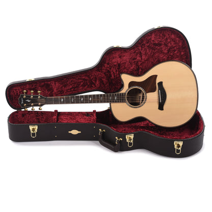 Taylor Builder's Edition 814ce Grand Auditorium Adirondack/Rosewood Natural ES2 Acoustic Guitars / OM and Auditorium