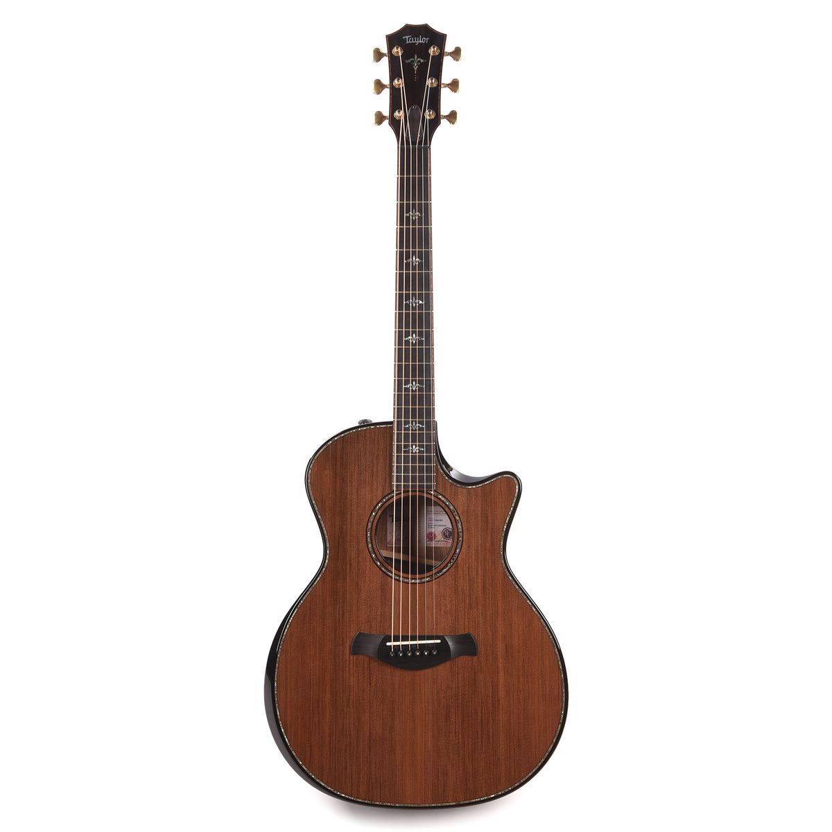 Taylor Builder's Edition 914ce Grand Auditorium Stripy Sinker Redwood/Rosewood Natural Top Acoustic Guitars / OM and Auditorium