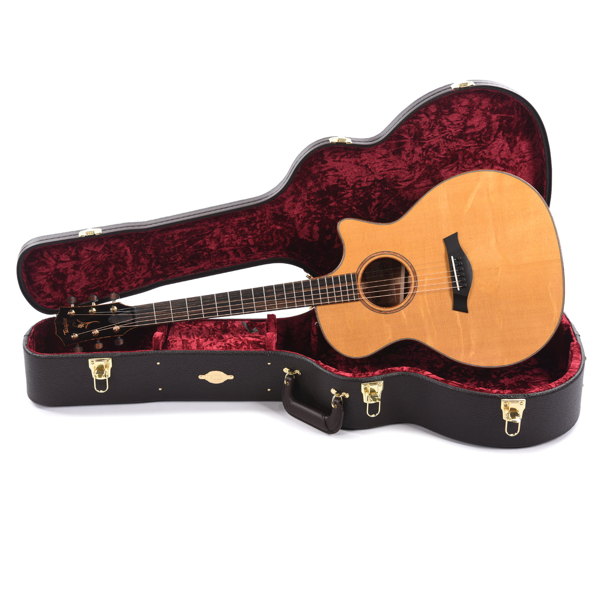 Taylor Custom Grand Auditorium Premium Bearclaw Spruce/Figured Ironbark Aged Toner ES2 w/Hawaiian Koa Binding Acoustic Guitars / OM and Auditorium