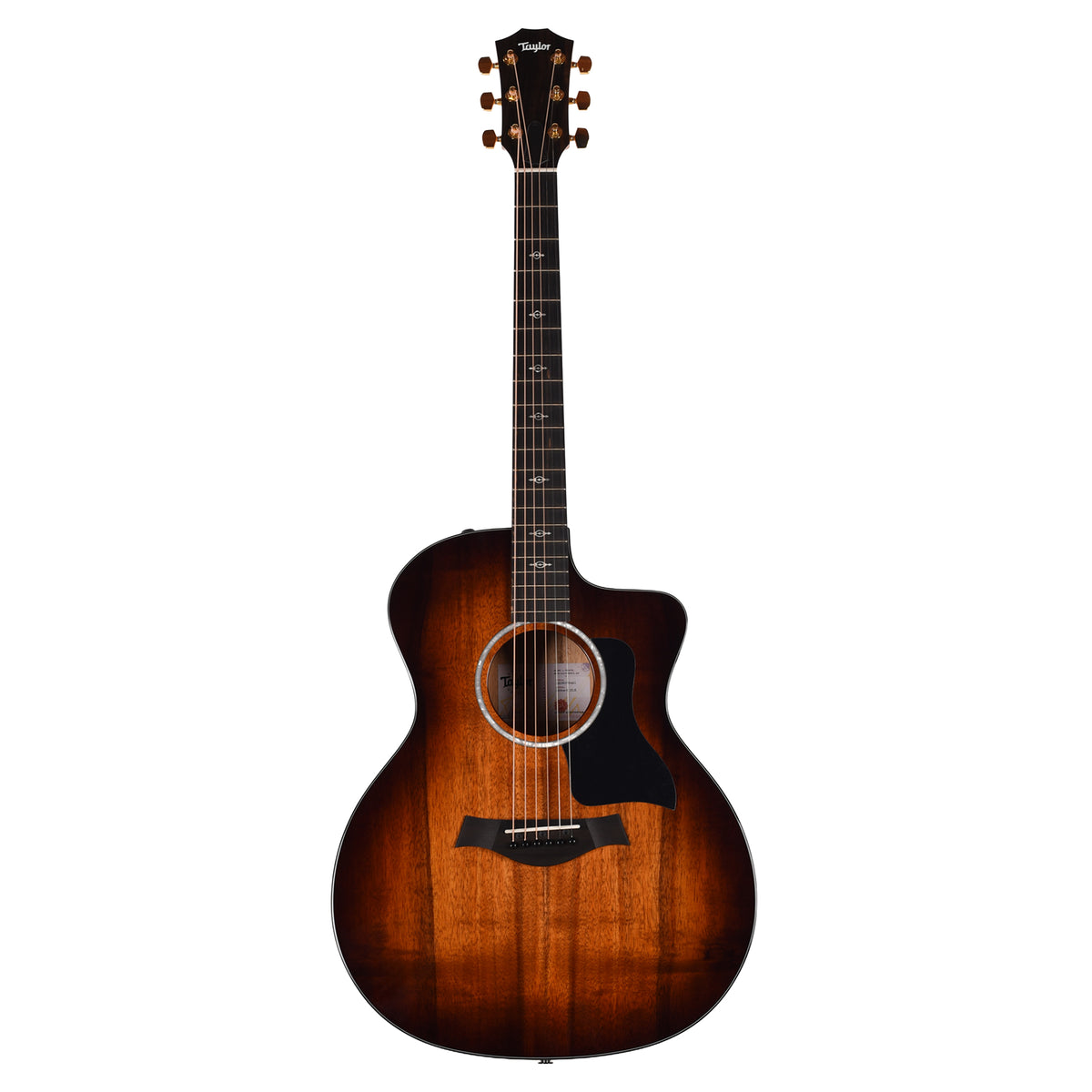 Taylor 224ce-K DLX Grand Auditorium Hawaiian Koa Shaded Edgburst ES2 Acoustic Guitars