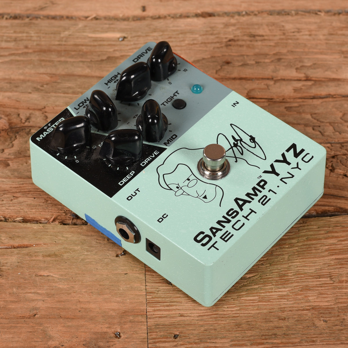 Tech 21 Geddy Lee YYZ Bass Drive Effect Pedals