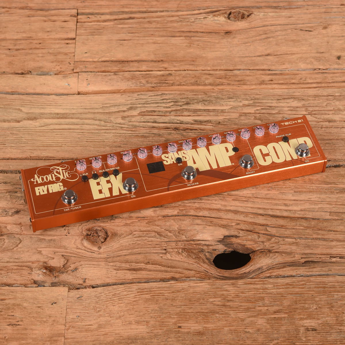 Tech 21 Acoustic Fly Rig Effects and Pedals