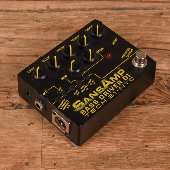 Tech 21 Sansamp Bass Driver D.I. V2 Pro Audio / DI Boxes