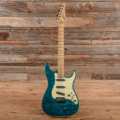 Tom Anderson Drop Top Classic Blue 1994 Electric Guitars / Solid Body
