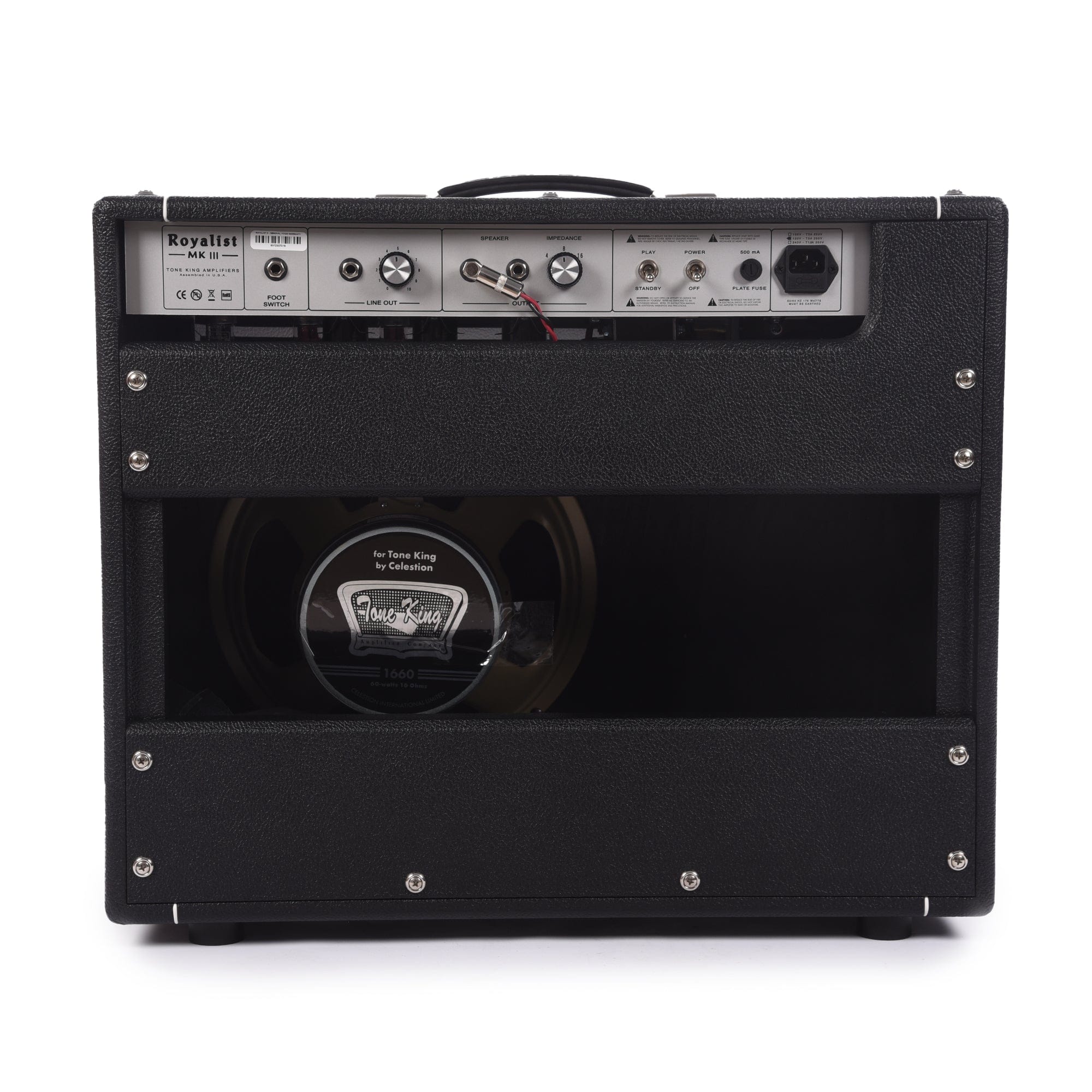 Tone King Royalist 40w 1x12 Two Channel Tube Amp Combo Amps / Guitar Combos