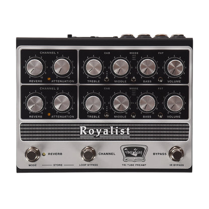 Tone King Royalist Tri-Tube Preamp Pedal Effects and Pedals / Amp Simulators