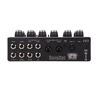 Tone King Royalist Tri-Tube Preamp Pedal Effects and Pedals / Amp Simulators