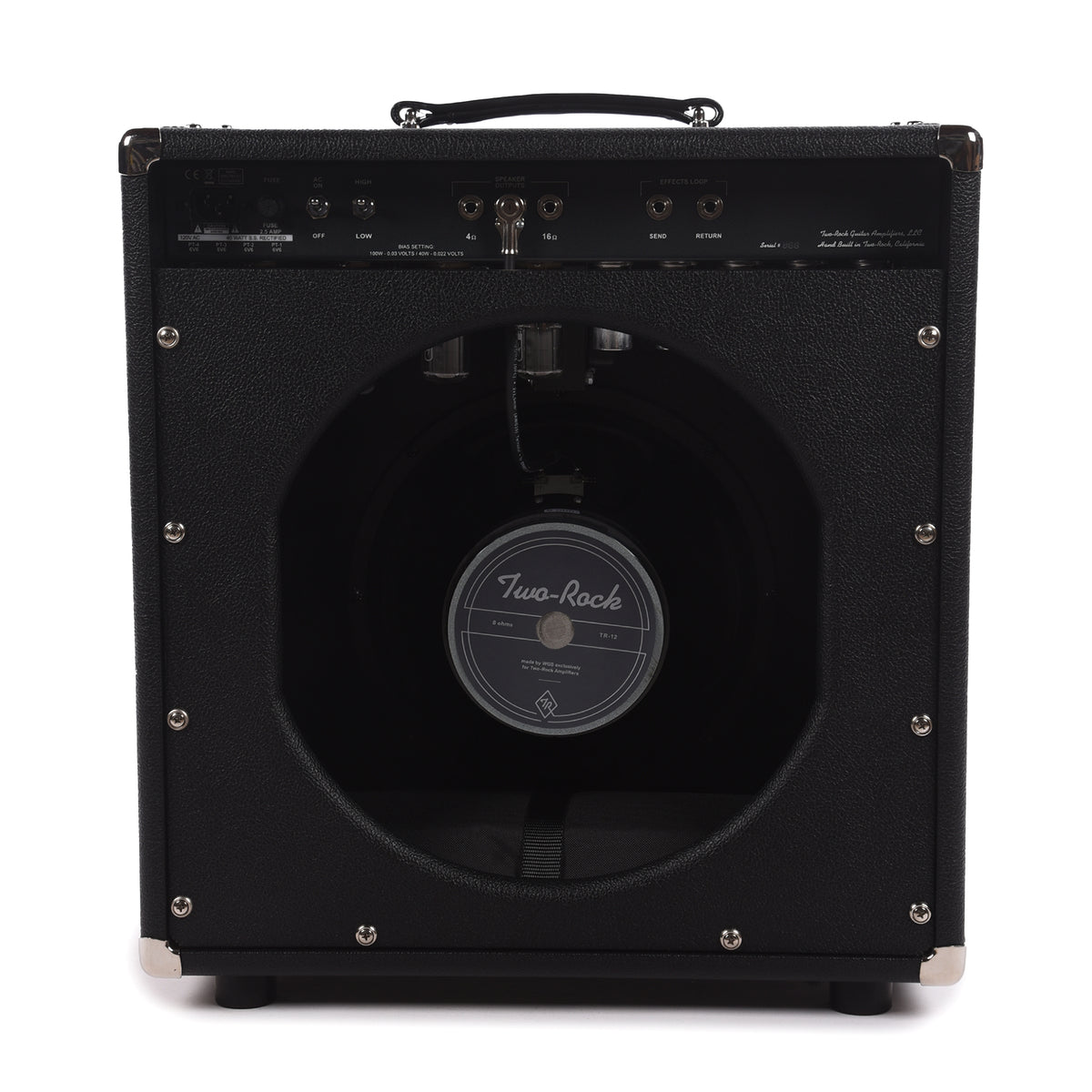 Two Rock Traditional Clean 40/20W 1x12 Combo w/ Black Bronco Tolex & Black Sparkle Matrix Cloth Amps / Guitar Amps / Guitar Combos
