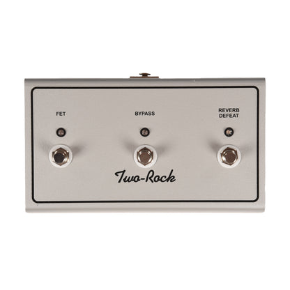 Two Rock Classic Reverb Signature Silver Anodized 100w Head Buckskin Suede w/ Oxblood Grill & Silver Skirted Knobs Amps / Guitar Amps / Guitar Heads