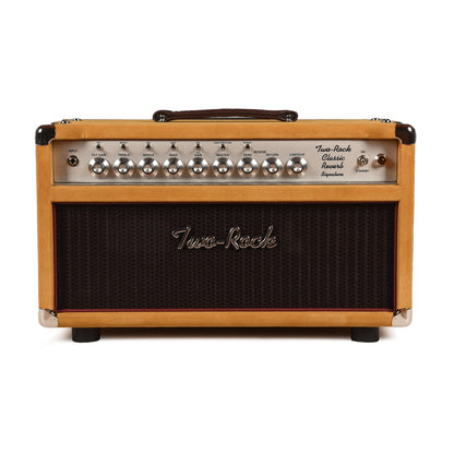 Two Rock Classic Reverb Signature Silver Anodized 100w Head Buckskin Suede w/ Oxblood Grill & Silver Skirted Knobs Amps / Guitar Amps / Guitar Heads