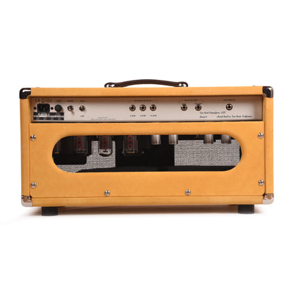 Two Rock Silver Sterling Signature 100W Head Silver Anodize Chasis Gold Suede w/ Cane Grill Amps / Guitar Amps / Guitar Heads
