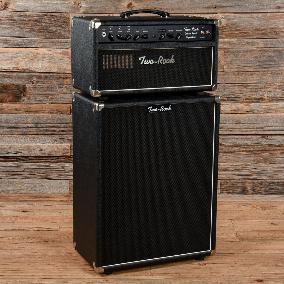 Two Rock JM Proto #1 w/ 2x12" "Angry" Cab and Road Cases 2000s