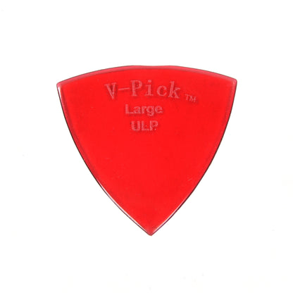 V-Picks Large Pointed Ultra Lite Guitar Pick Ruby Red (3) Accessories / Picks