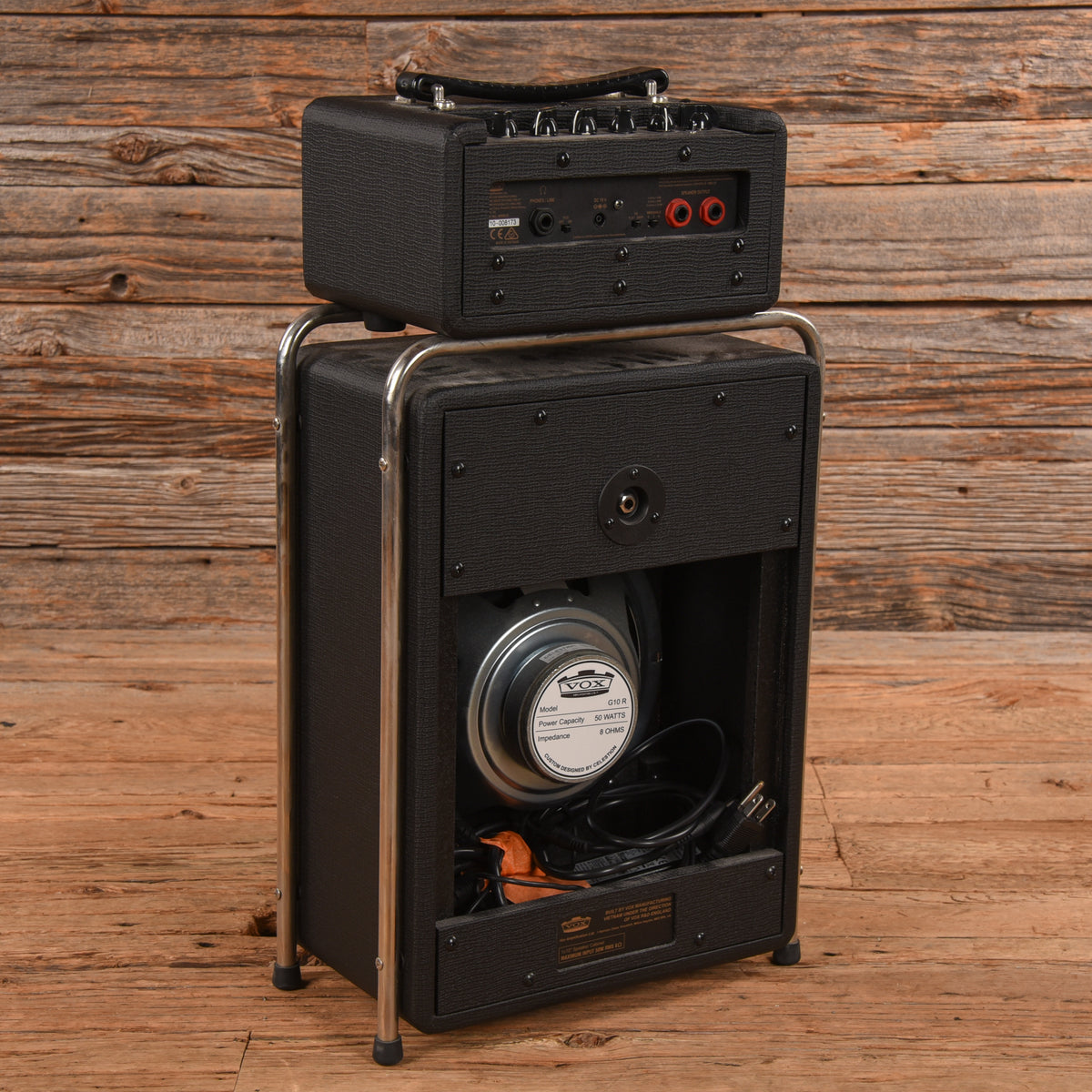 Vox MSB25 Mini Superbeetle 25-Watt 1x10" Mini Guitar Amp Stack Amps / Guitar Amps / Guitar Cabinets