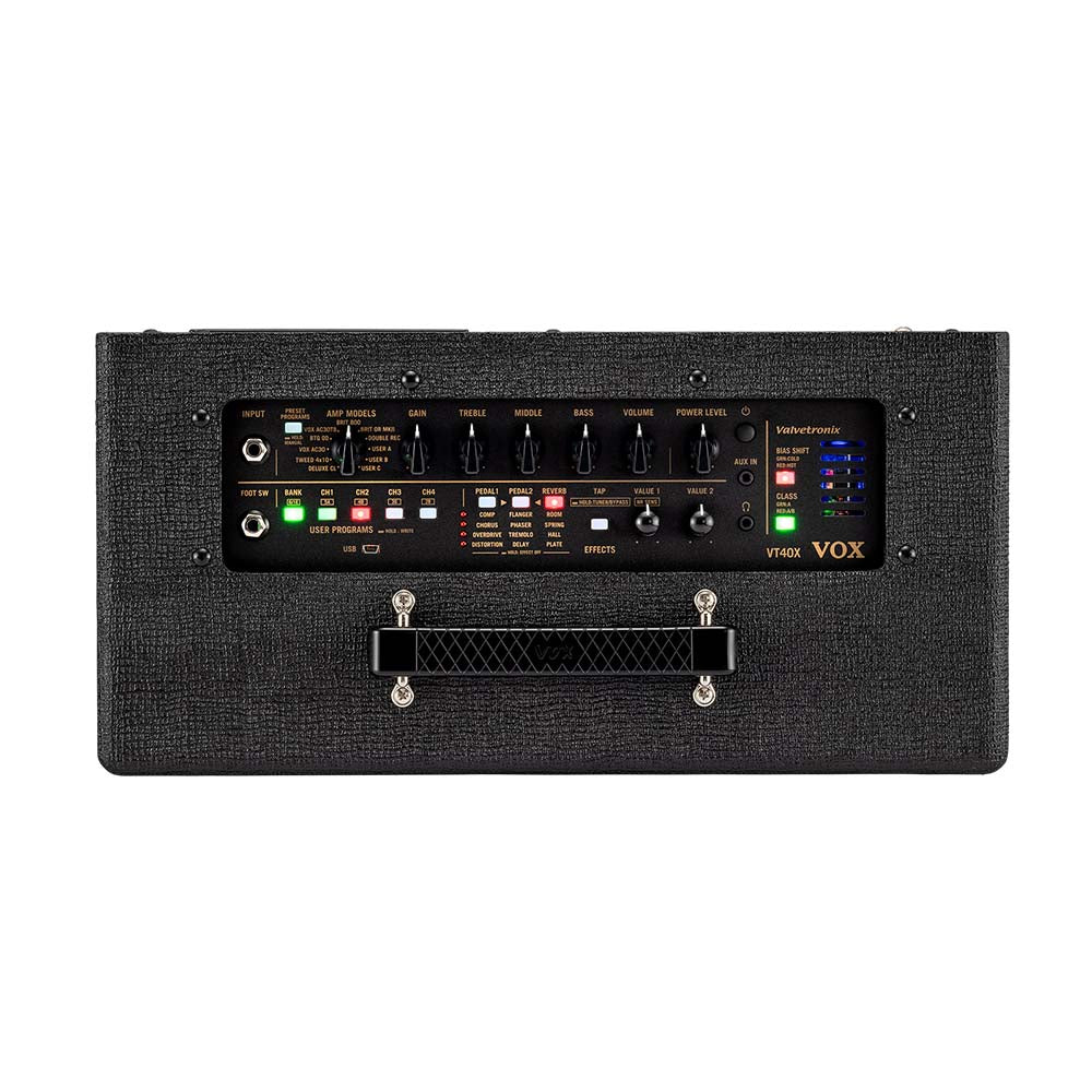 Vox VT40XCLBL 40w 1x10 Digital Guitar Modeling Amplifier Classic Blue Amps / Guitar Amps / Guitar Combos