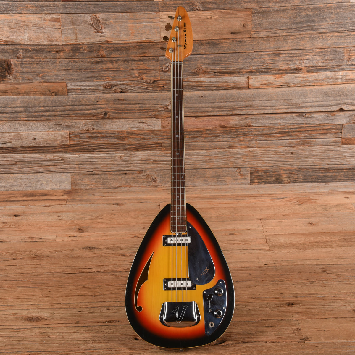 Vox Wyman Bass Sunburst 1960s Bass Guitars / 4-String
