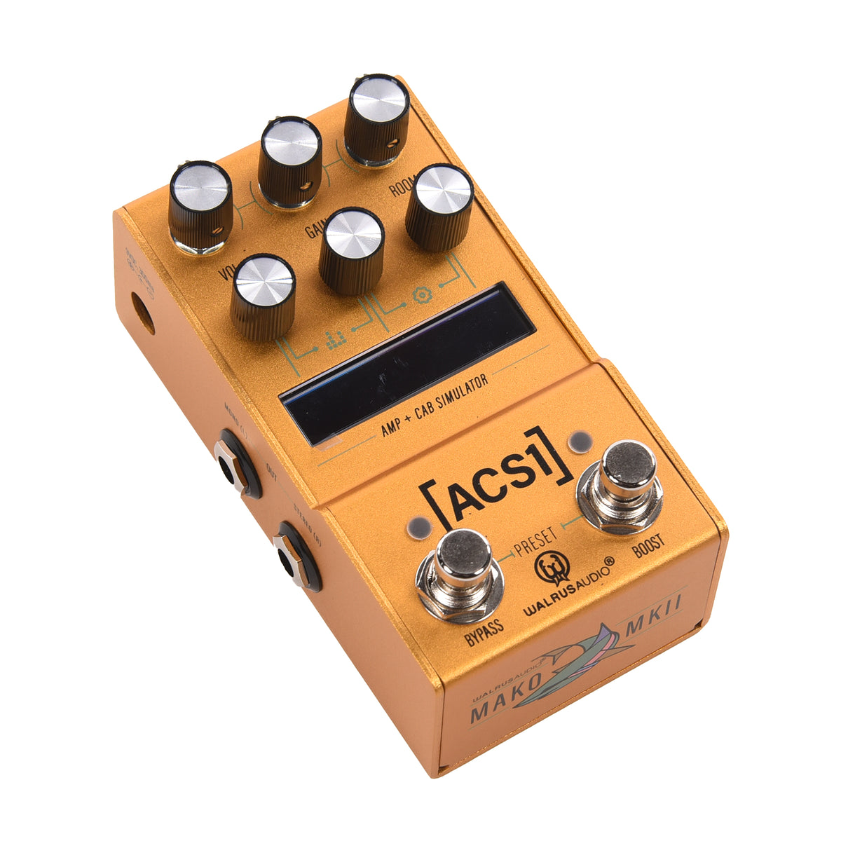 Walrus Mako Series ACS1 MKII Amp & Cab Simulator Pedal Amps / Amp Attenuators