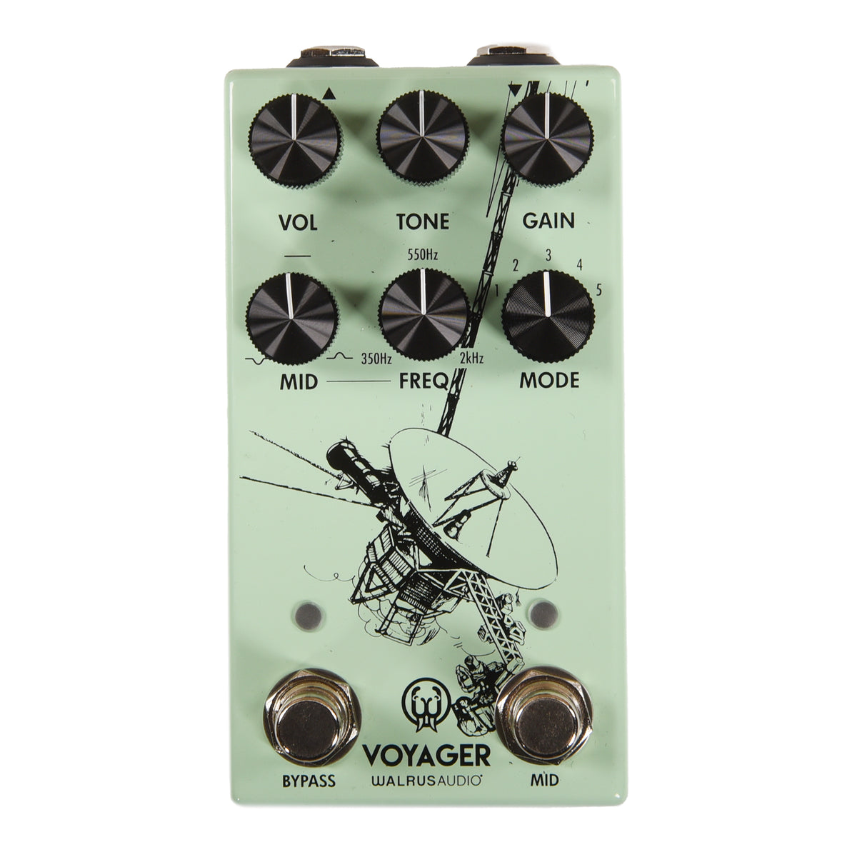Walrus Audio Voyager Pre-Amp/Overdrive MKII Pedal Seafoam Effects and Pedals / Overdrive and Boost