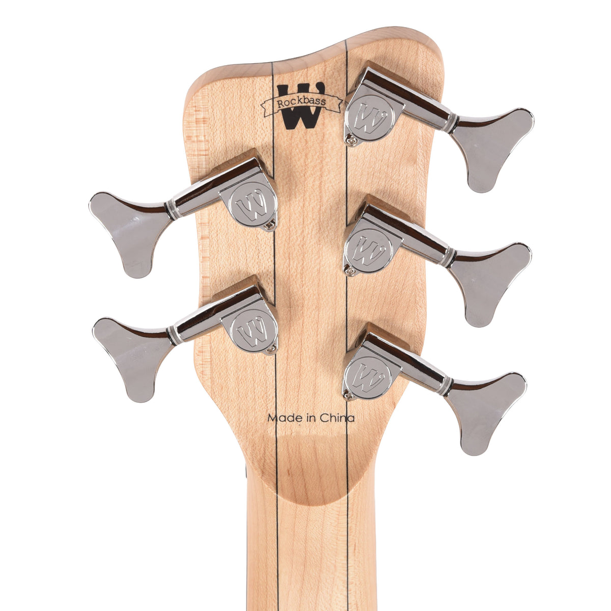 Warwick RockBass Corvette Basic 5-String Natural Transparent Satin Bass Guitars / 5-String or More