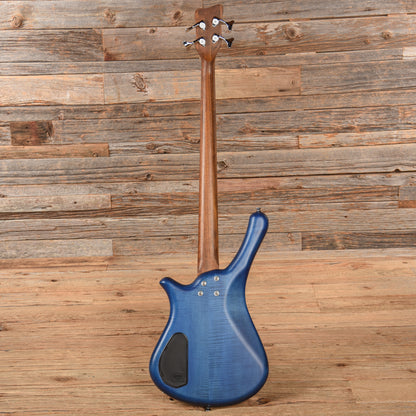 Warwick Fortress One Tranparent Blue Satin 2000 Drums and Percussion / Acoustic Drums / Full Acoustic Kits