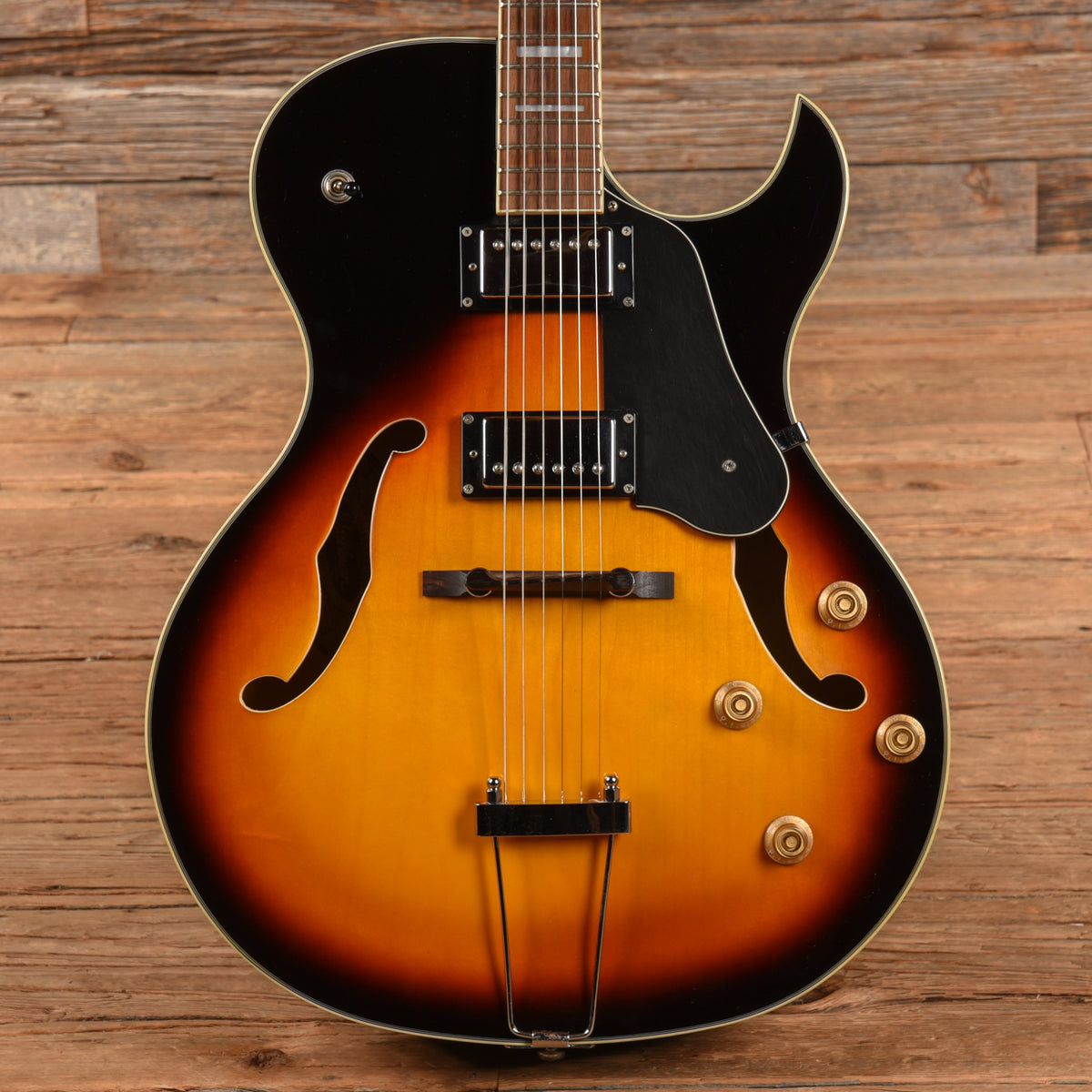 Washburn J-3 TS Sunburst Electric Guitars / Hollow Body