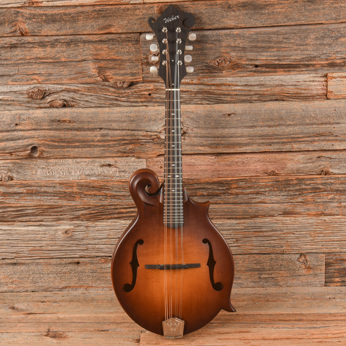 Weber Mandolins Gallatin F-14-F Brown Folk Instruments / Mandolins