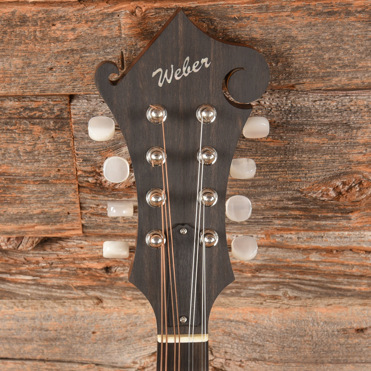 Weber Mandolins Gallatin F-14-F Brown Folk Instruments / Mandolins