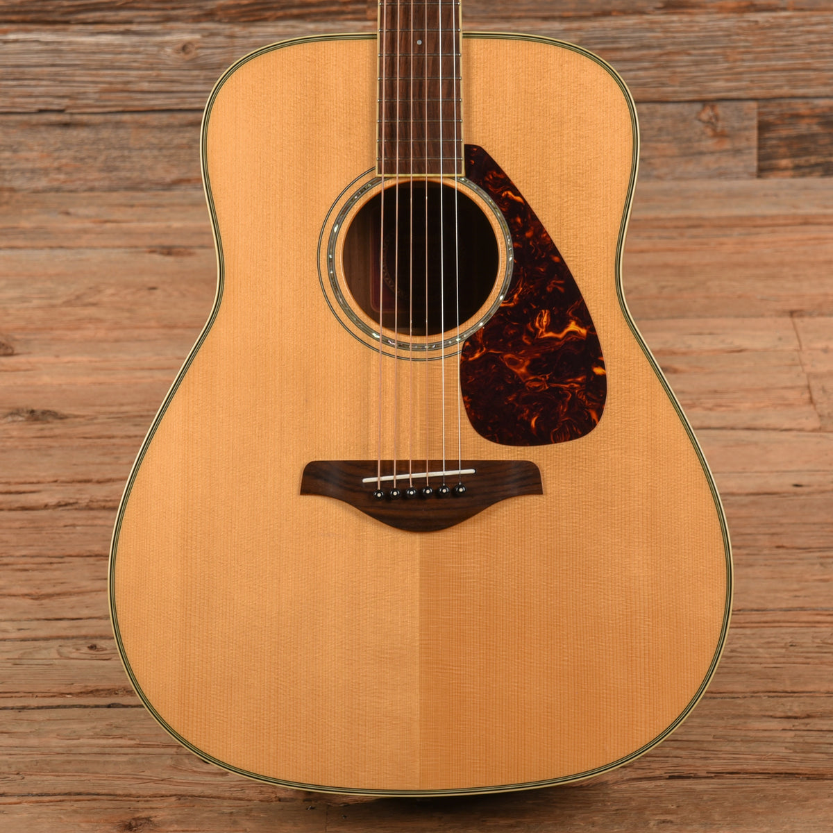 Yamaha FG730S Natural Acoustic Guitars / Dreadnought