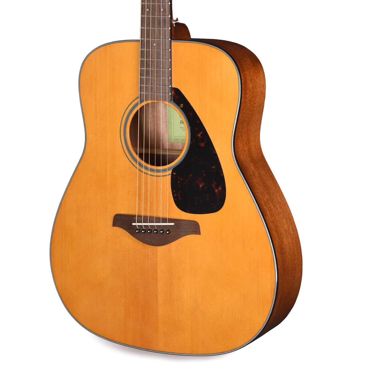 Yamaha FG800 Traditional Dreadnought Acoustic Vintage Natural Acoustic Guitars / Dreadnought