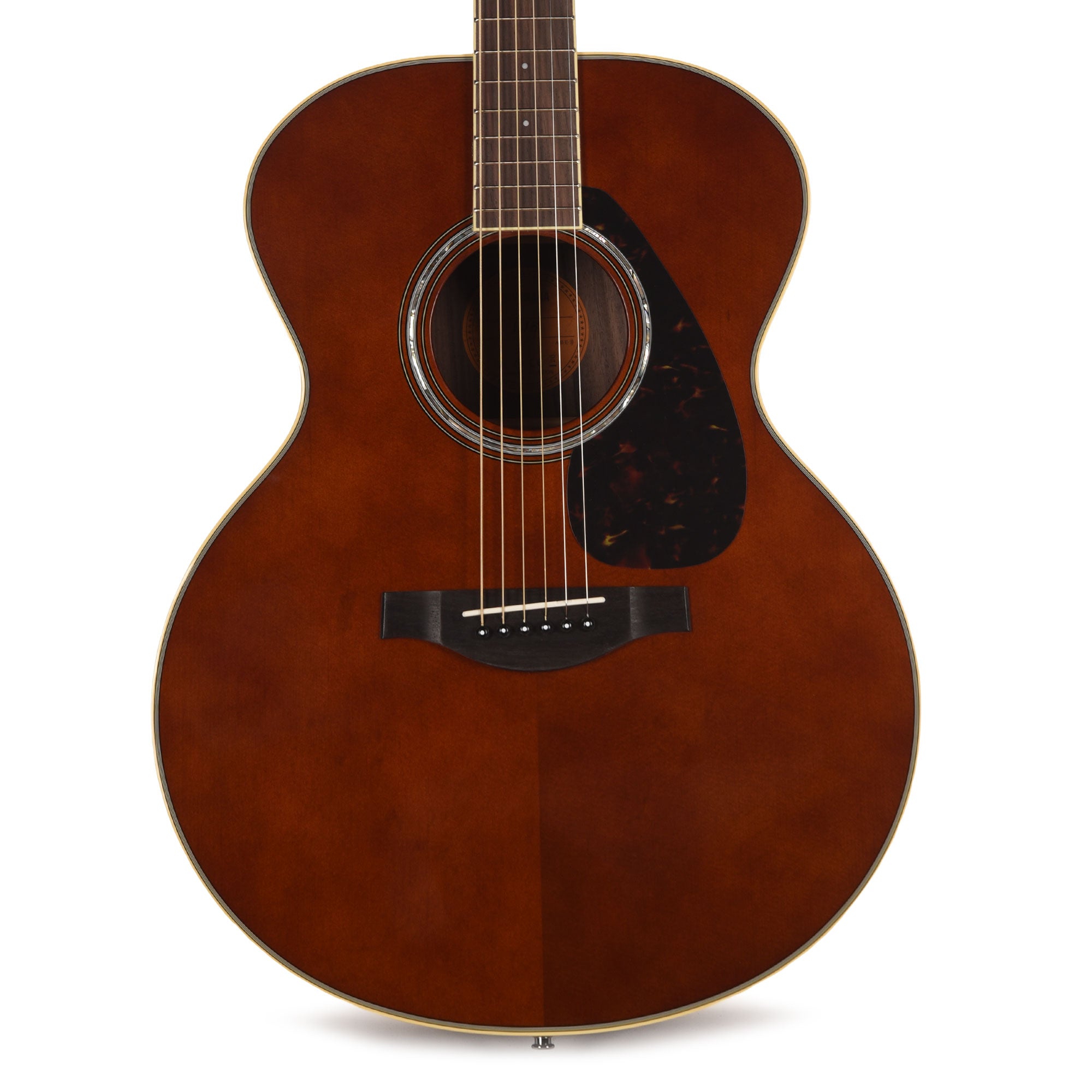 Yamaha LJ6RDTHB Grand Auditorium Acoustic Electric Guitar Dark Tint Acoustic Guitars / OM and Auditorium