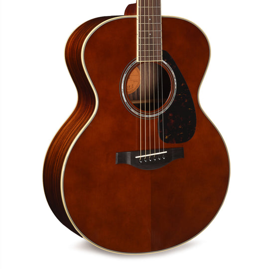 Yamaha LJ6RDTHB Grand Auditorium Acoustic Electric Guitar Dark Tint Acoustic Guitars / OM and Auditorium